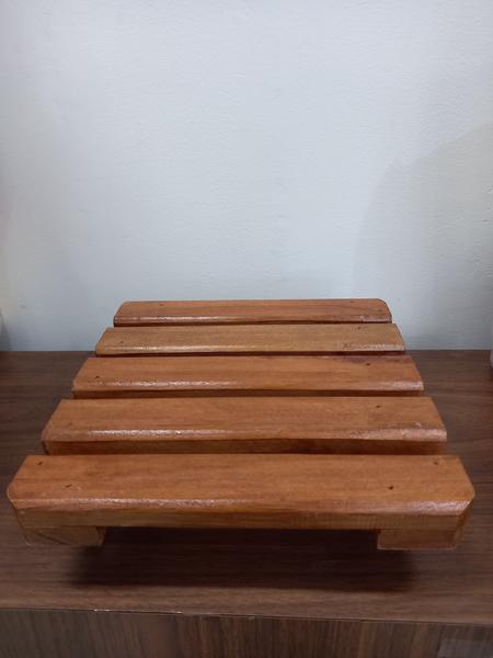 SUPORTE ARTESANAL P/ VASO/BOTIJÃO SILICONE