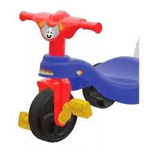 TRICICLO INFANTIL UNISSEX COM EMPURRADOR R0350