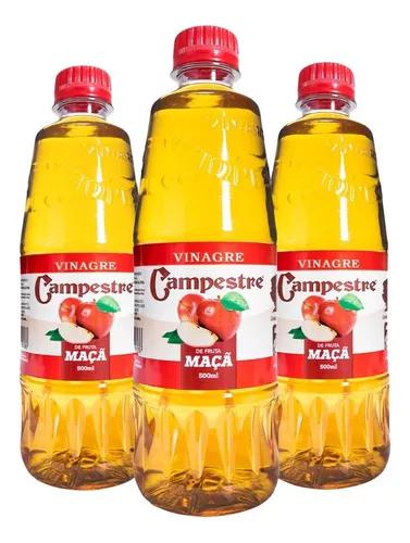 VINAGRE CAMPESTRE 500ML MACA