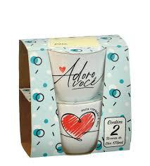 XICARA DE CHA 170ML DECORADA LUVA C/ 02 PCS