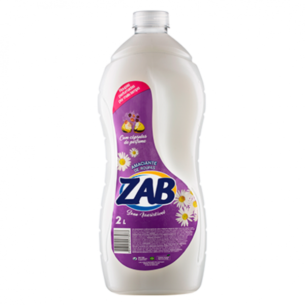 AMACIANTE ZAB BRANCO SONO IRRESISTIVEL 2LT