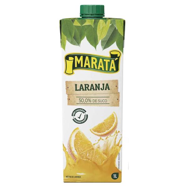 BEBIDA DE FRUTA D+ MARATA LARANJA 1L