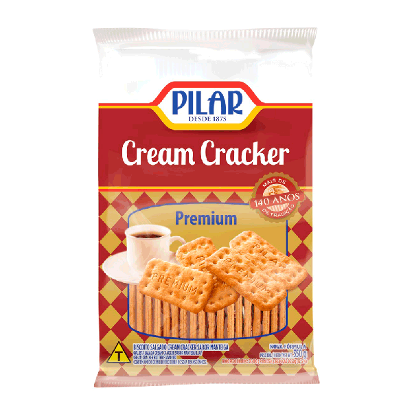 BISC CREAM CRACKER PILAR PREMIUM  350G