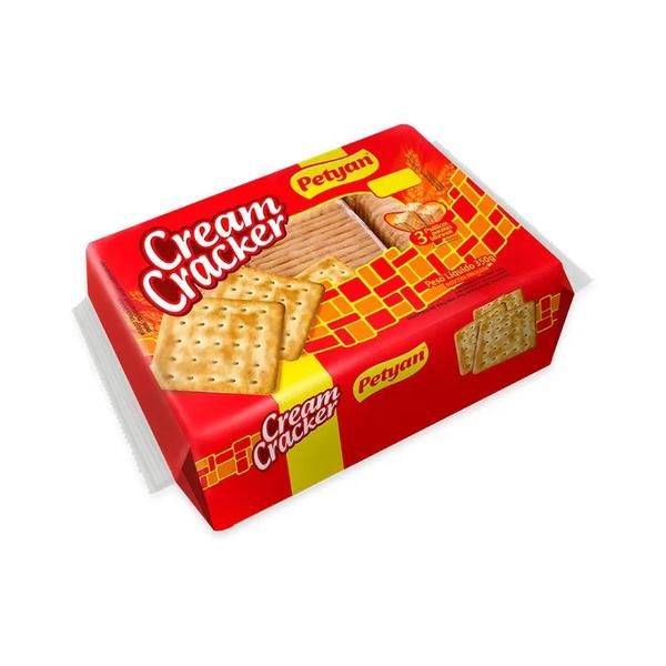 BISCOITO CREAM CRACKER PETYAN 350G