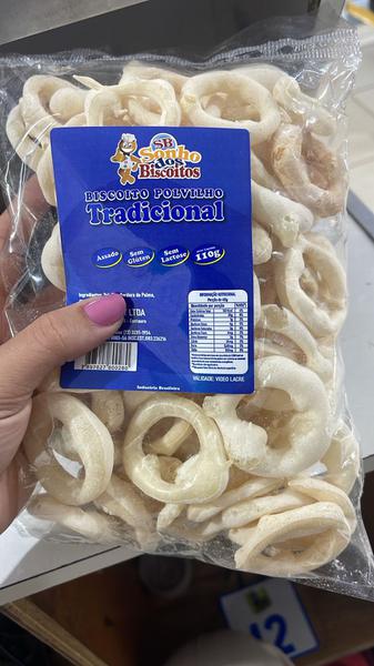 BISCOITO POLVILHO TRAD S DOS BISC 90G
