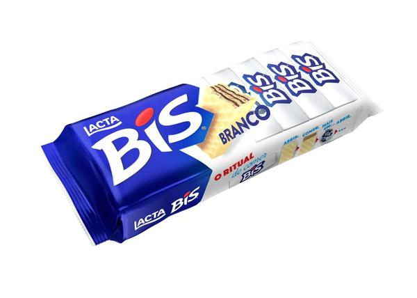 CHOCOLATE BIS LACTA BRANCO 100,8GR