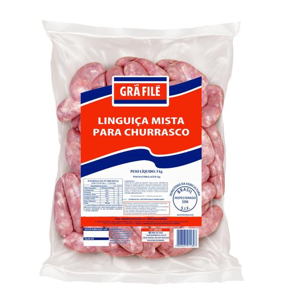 LINGUICA MISTA P/CHURRASCO GRA FILE FRISA KG