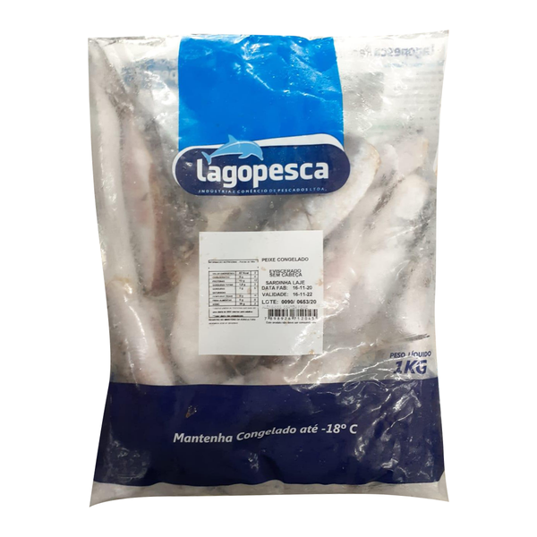 PESC SARDINHA INTEIRA KG  10/12 CG LAGOPESCA