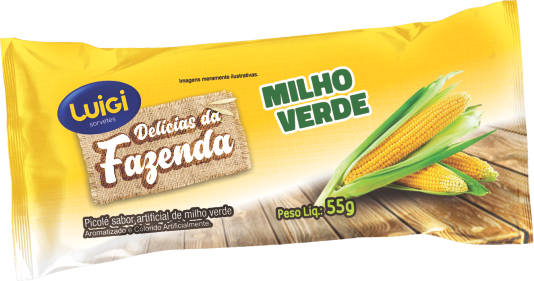 PICOLE DE MILHO VERDE 55G