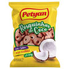 ROSQUINHAS PETYAN SABOR COCO 300G