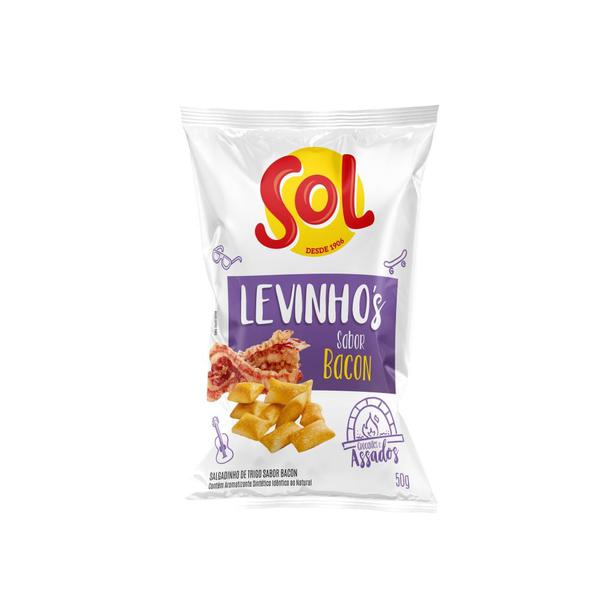 SALGADINHO CHIPS LEVINHOS BACON 50G