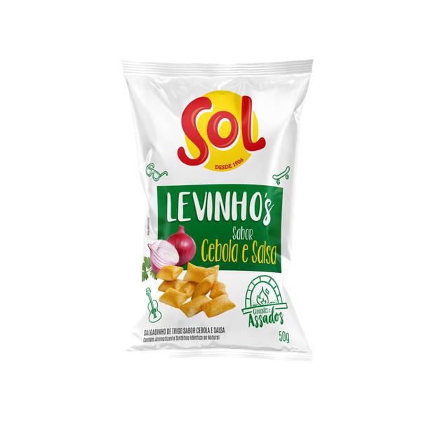 SALGADINHO LEVINHOS CEBOLA SALSA 50G