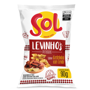 SALGADINHO LEVINHOS COSTELINHA C/LIM 90G