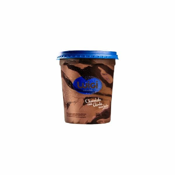SORVETE LUIGI CHOC/AVELA MESC 500ML