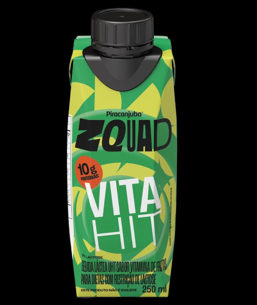 BEB LACT PIRACANJ ZQUAD 250ML 10G VITA HIT