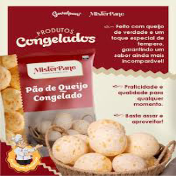 PAO QUEIJO MISTERPANE CONG 400GR