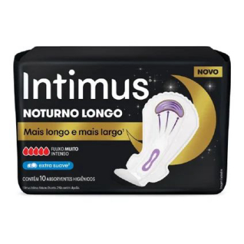ABSORV INTIMUS C ABAS 10UN NOTURNO EXT SUAV LONGO