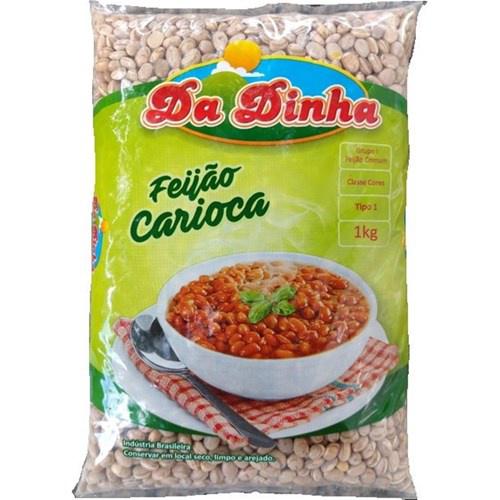FEIJÃO  DA DINHA CARIOCA 1KG