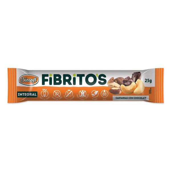 FIBRITO BIOSOFT 25GR CASTANHA C CHOC