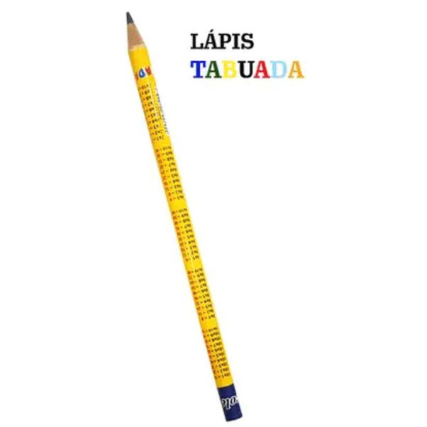 LAPIS GRAFITE FANTASIA ECOLE TABUADA