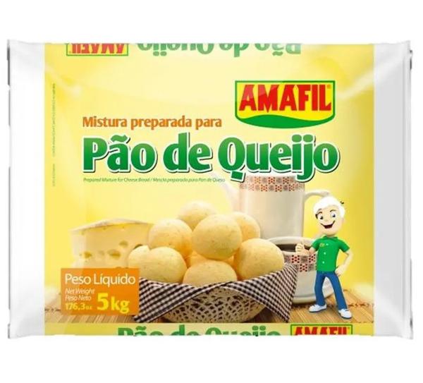 MIST PAO AMAFIL QUEIJO 5KG PAO DE QUEIJO