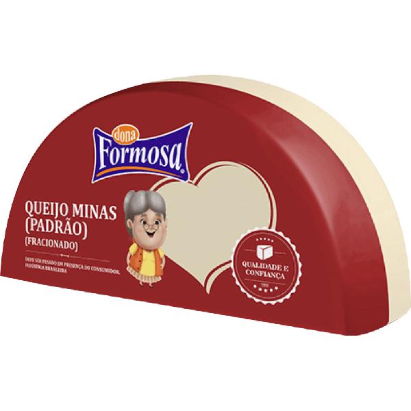 QUEIJO DONA FORMOSA MINAS KG PADRAO MEIA PC
