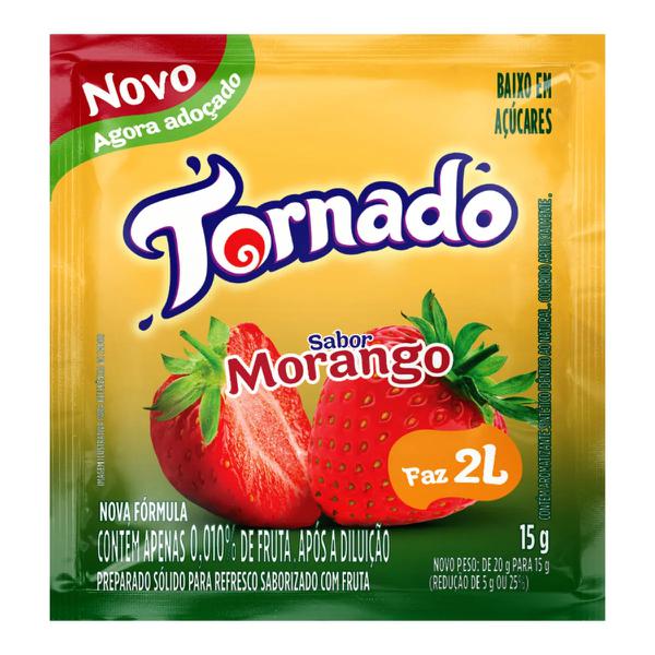 REFRESCO TORNADO 15GR MORANGO