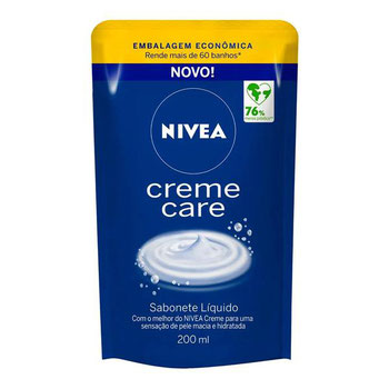 SABONETE NIVEA LIQUIDO REFIL 200ML CREME CARE