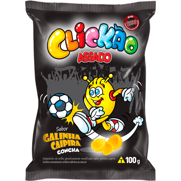 SALGADINHO CLICKAO 100GR GALINHA CAIPIRA