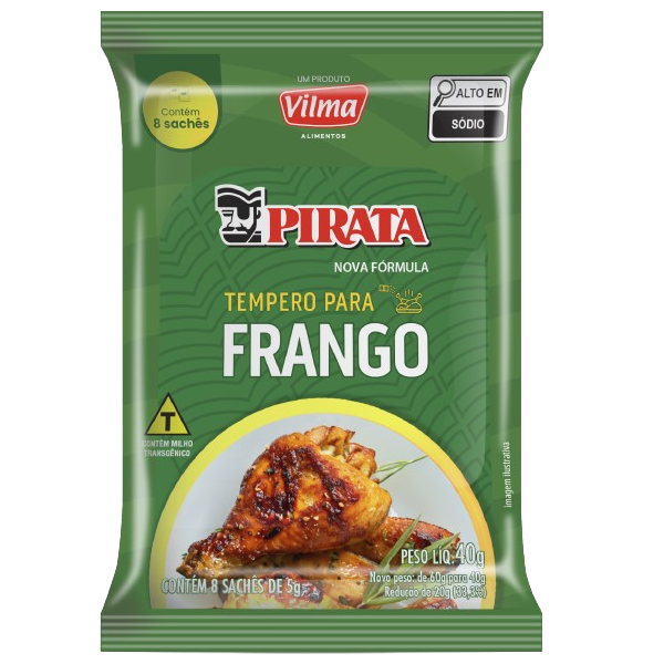TEMPERO PIRATA PO 40GR AVES