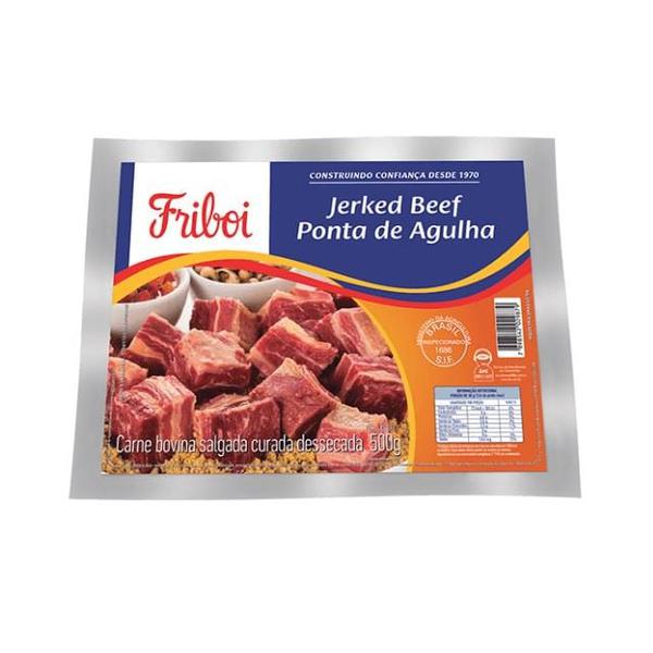 CHARQUE FRIBOI PONTA DE AGULHA 500G