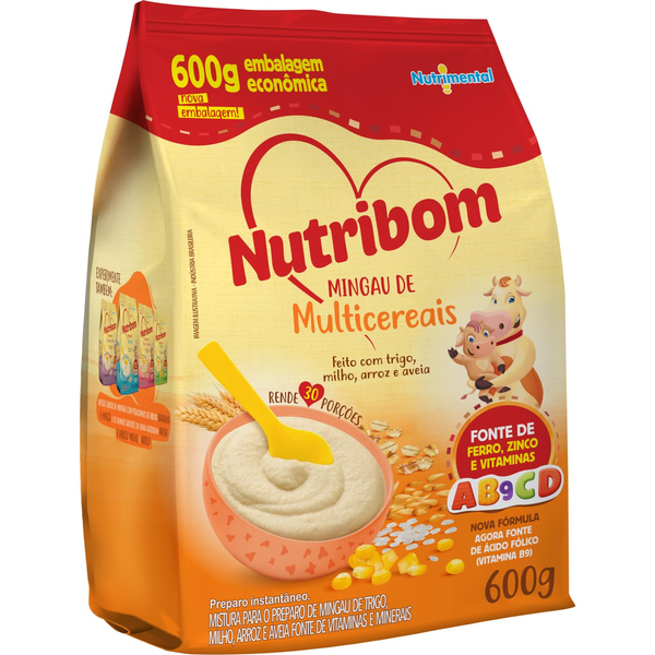 MINGAU NUTRIBOM MULTICEREAIS SC 600G