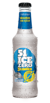 51 ICE ZERO 3 LIMÕES 275ML