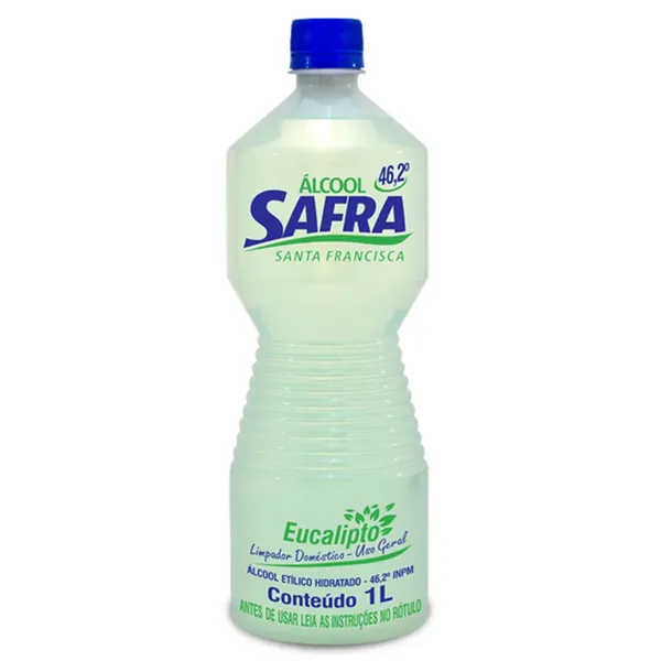 ÁLCOOL SAFRA EUCALIPTO 46.2° 1L