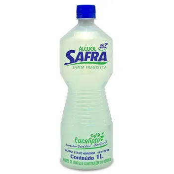 ÁLCOOL SAFRA EUCALIPTO 46.2° 1L