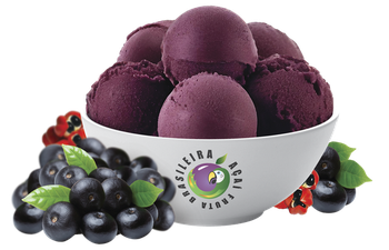 AÇAI E BANANA  FRUTA BRASILEIRA 500G
