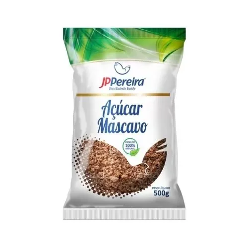 AÇUCAR MASCAVO JP PEREIRA 500G