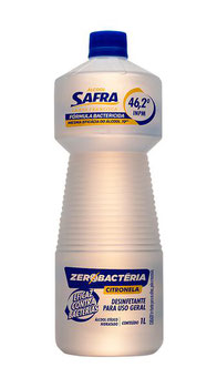 ÁLCOOL SAFRA CITRONELA 46.2° 1L