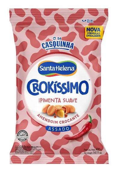 AMENDOIM CROKISSIMO PIMENTA SUAVE 400G