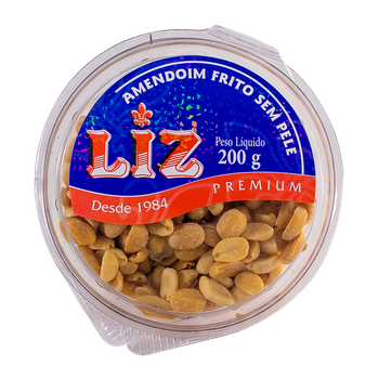 AMENDOIM LIZ 200G FRITO S/PELE PREM