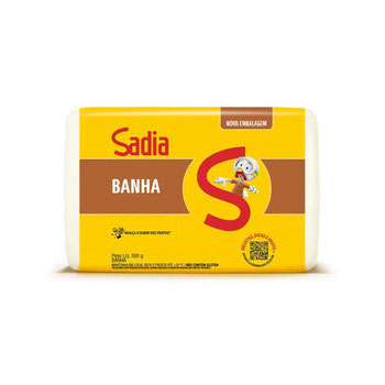BANHA SUINA SADIA 500G