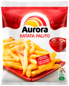 BATATA PALITO CONGELADA AURORA 2KG