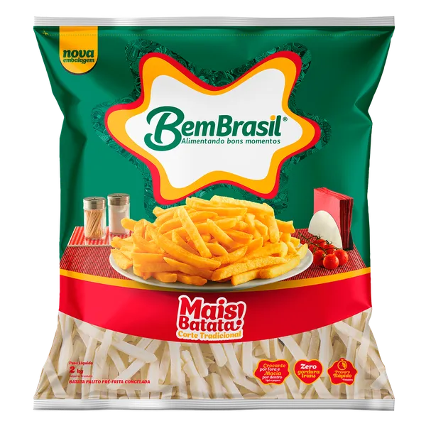 BATATA BEM BRASIL 2KG MAIS BAT PALI