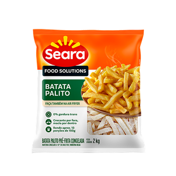 BATATA PALITO PRÉ-FRITA CONGELADA SEARA 2KG
