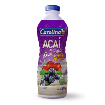 BEBIDA LÁCTEA CAROLINA AÇAÍ COM GUARANÁ 800G