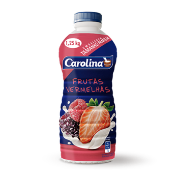 BEBIDA LÁCTEA CAROLINA FRUTAS VERMELHAS 1,25KG