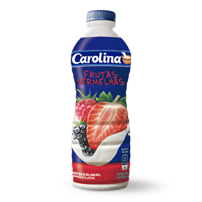 BEBIDA LÁCTEA CAROLINA FRUTAS VERMELHAS 800G
