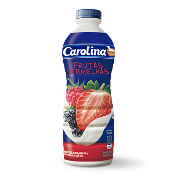 BEBIDA LÁCTEA CAROLINA FRUTAS VERMELHAS 800G
