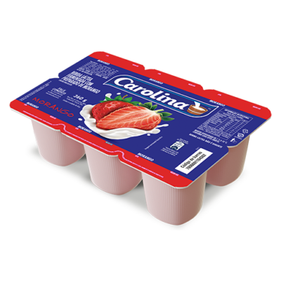 BEBIDA LÁCTEA CAROLINA MORANGO 360G