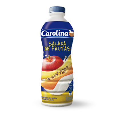 BEBIDA LÁCTEA CAROLINA SALADA DE FRUTAS 800G